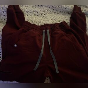 SOLD‼️Figs Technical Collection Jogger in Deep Berry